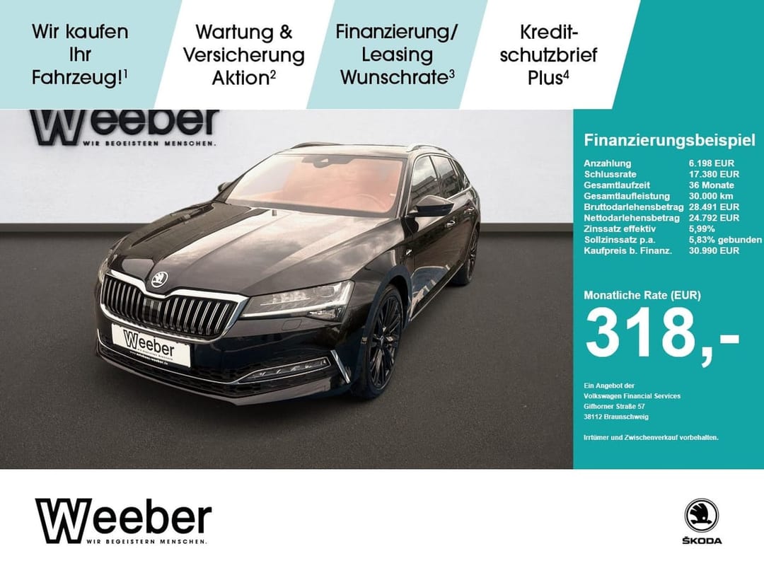 Skoda Superb Combi L&K 4X4 2023