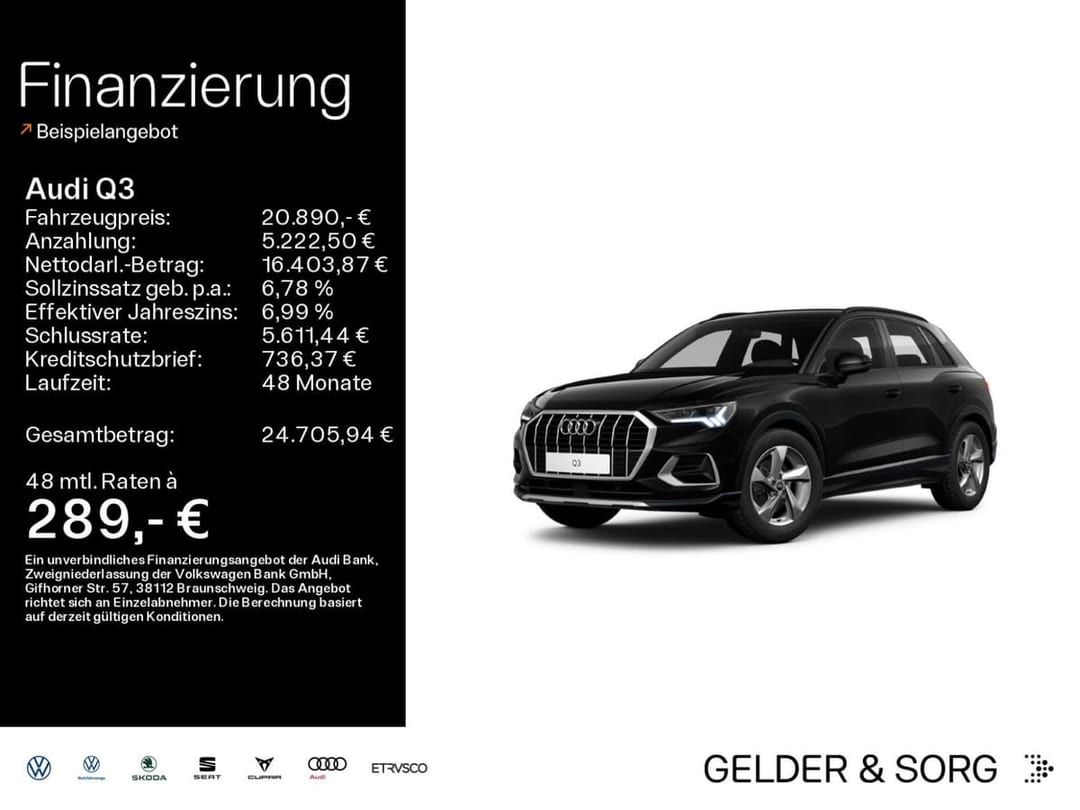 Audi Q3 advanced 35 TFSI 2021