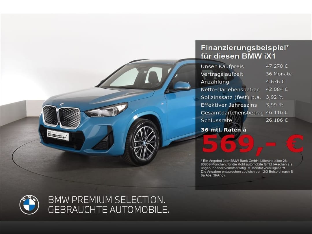 BMW iX1 xDrive 30 M Sport Head 2025