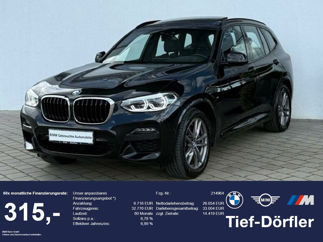 BMW X3 xDrive30d M Sport 2021