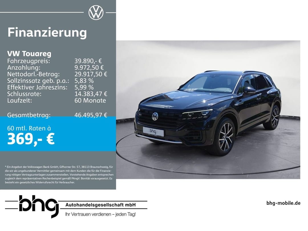 Volkswagen Touareg 3,0 l TFSI R-Line 2020