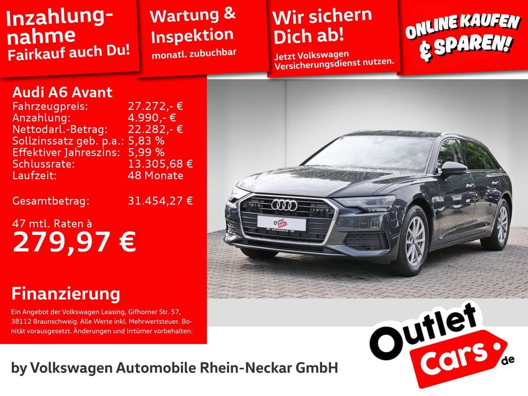 Audi A6 Avant 40 TDI S-tronic 2023