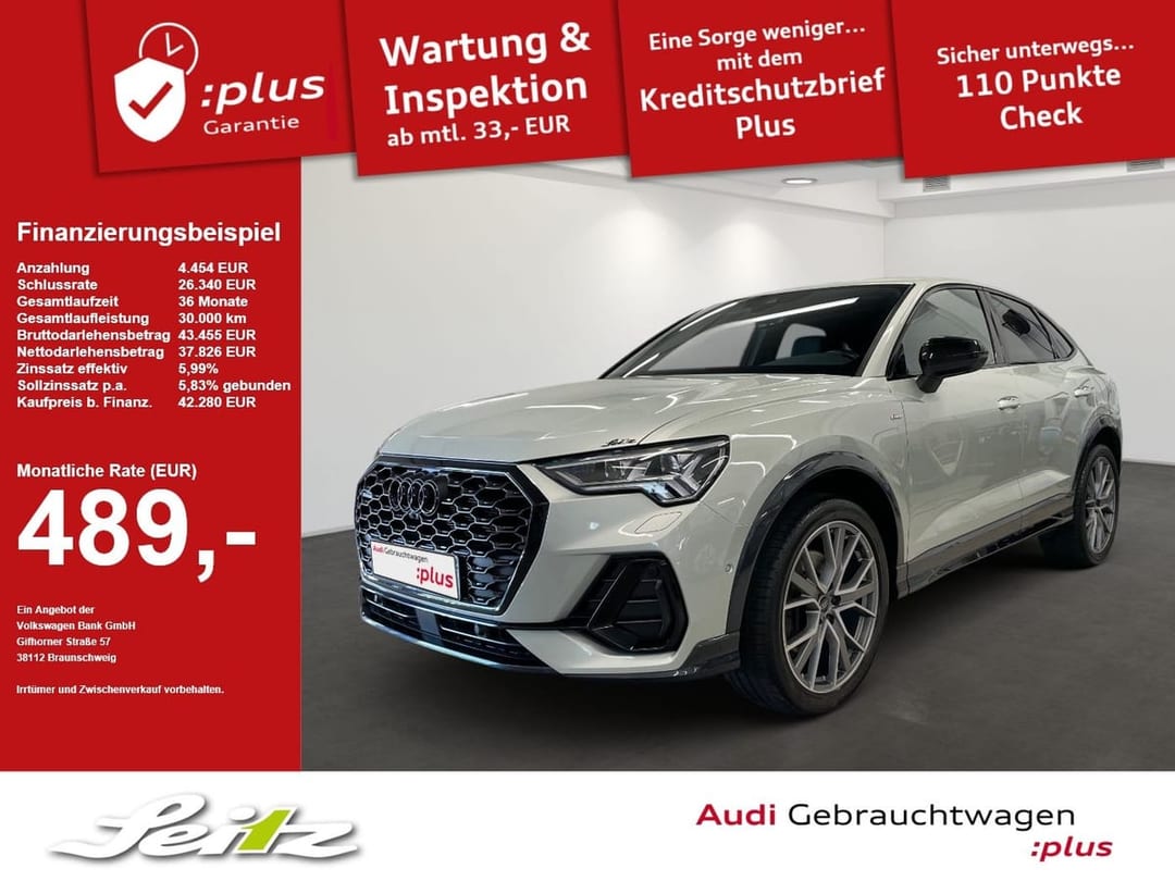 Audi Q3 Sportback 40 TDI quattro S 2023
