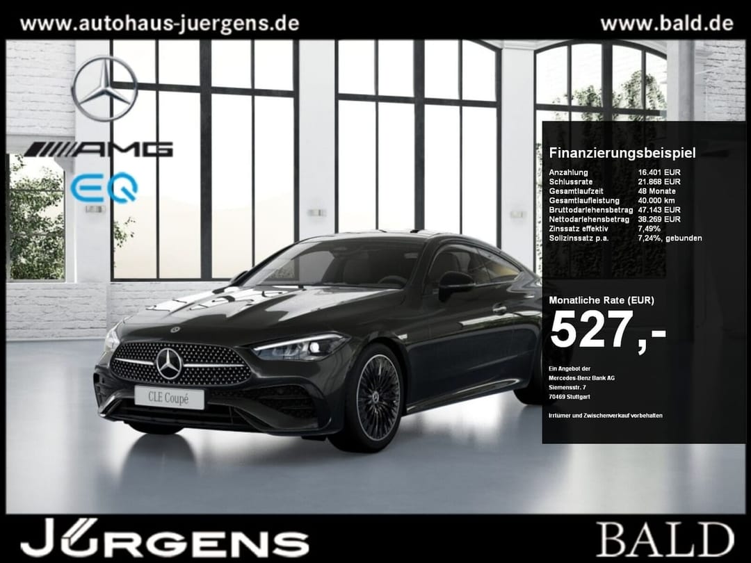 Mercedes-Benz CLE 220 d Coupé AMG 2025