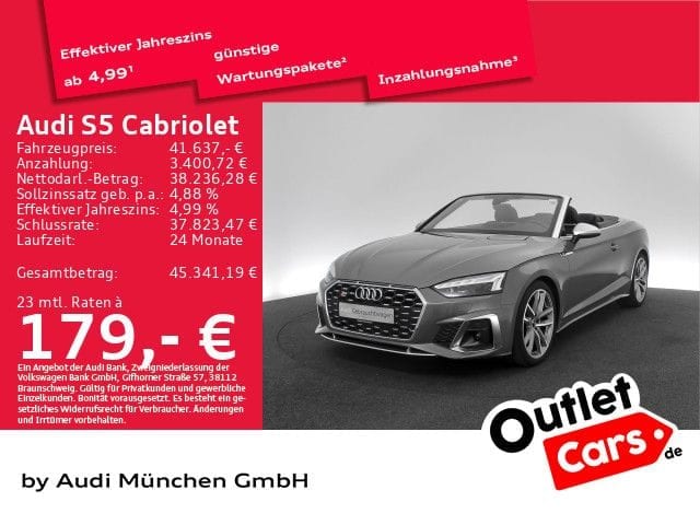 Audi S5 Cabriolet TFSI tiptr 2023
