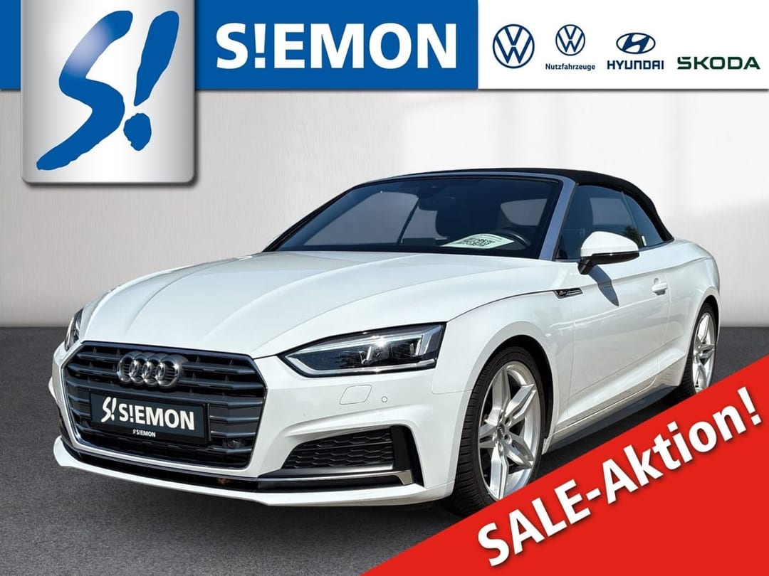Audi A5 TFSI sport Cabriolet S-Line 2019