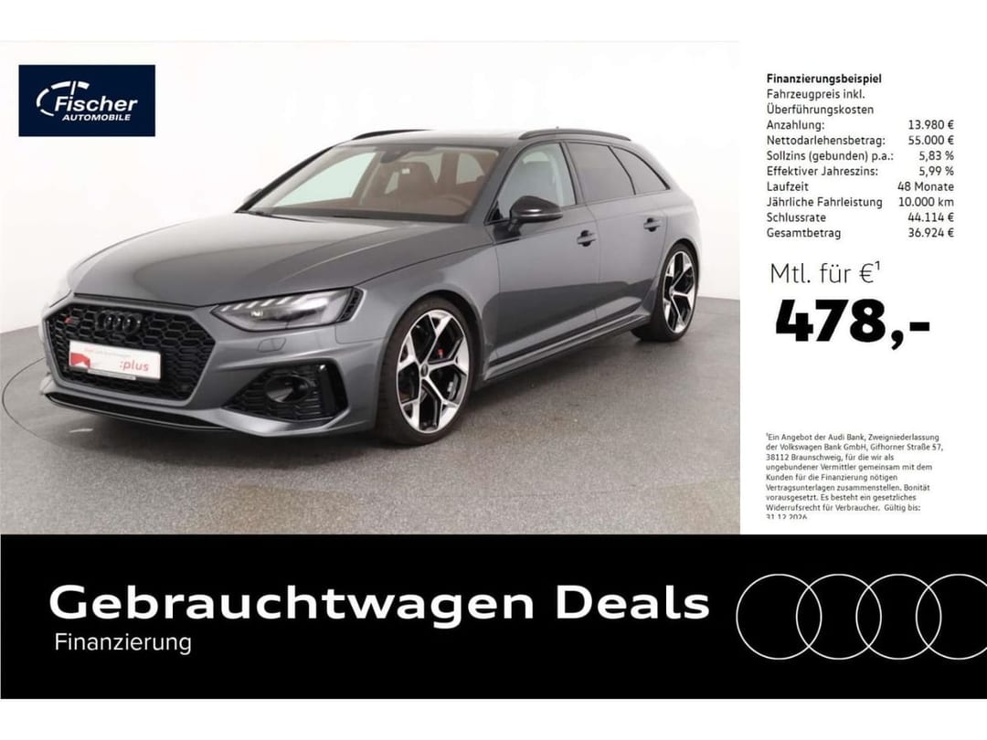 Audi RS4 Avant 2.9 TFSI Quattro RS 2024