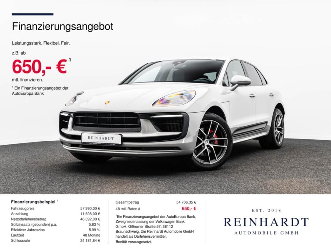 Porsche MACAN S 20Z 2023